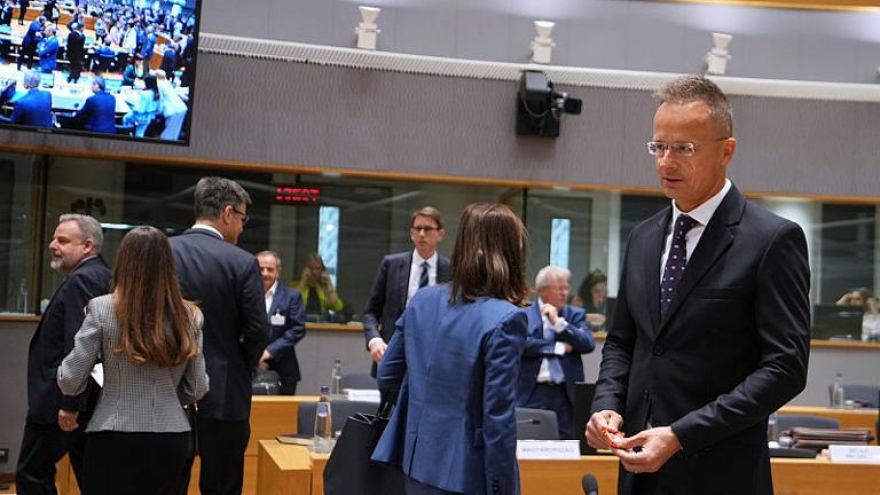 Hungary và Slovakia tuyên bố sẽ chặn gói trừng phạt mới của EU đối với Nga